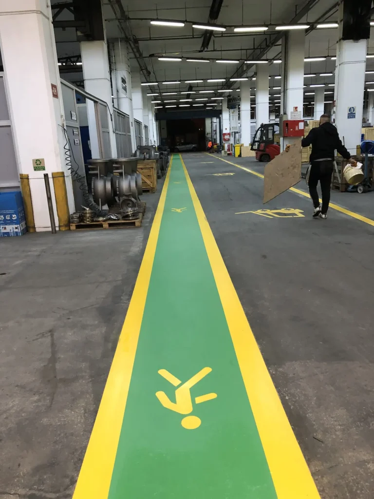 Fabrika İçi Yol Çizgileri
